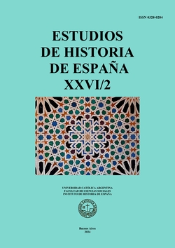 Tapa Estudios de Historia de España Vol. 26 N° 2 (2024)